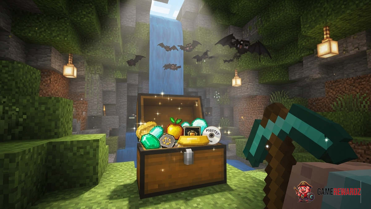 Minecraft Rare Loot Drop – Hidden Items Found!